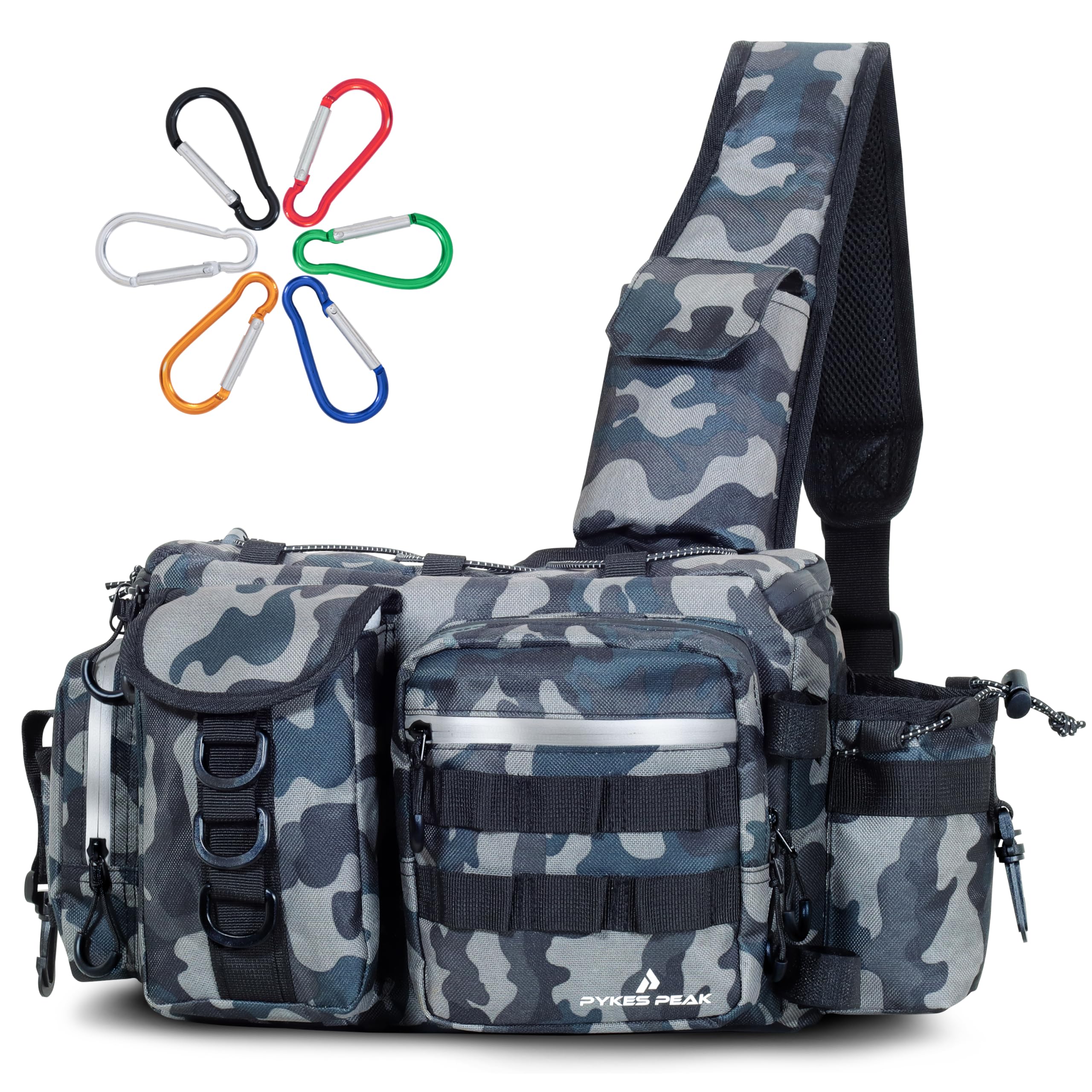 

Рыболовные снасти PYKES PEAK Run Gun 2 5 Водонепроницаемая Большая 6 Рыболовная Наплечная Большая Сумка, Сумка, и Сумка, Размеры, Цвета, Молния, Вместимость, Карабины, Сумка,