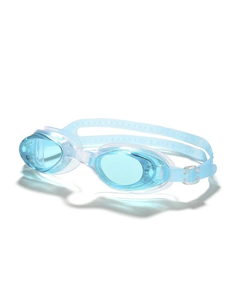 Silicone Goggle Women HD Men's Waterproof and Anti-fog Diving Equipment Small Frame Adult Swimming Glasses for Childre