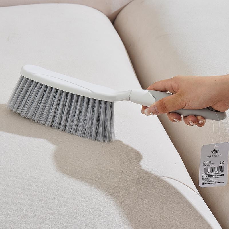 Long Handle Soft Bristle Dust Brush for Bed & Sofa Cleaning
