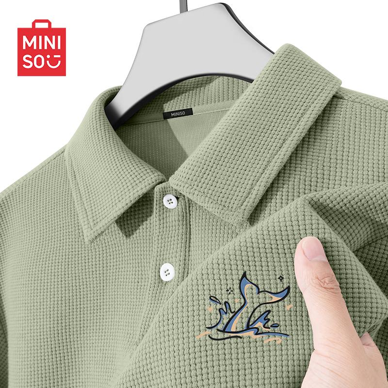MINISO Men's Summer Casual Polo Shirt