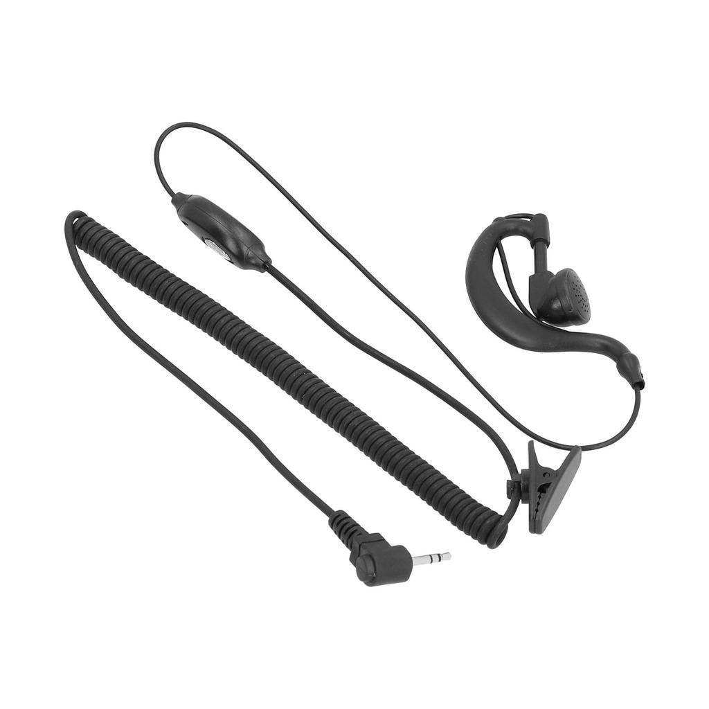 1 Pin Walkie Talkie Earpiece GShape ClipEar Headset for T6200C T5428 2 Way Radio