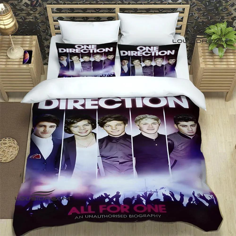 3D O-One Band Direction Bedding Sets Exquisite Bed Supplies Set Duvet Cover Bed Comforter Set Bedding Set Luxury Birthday Gift