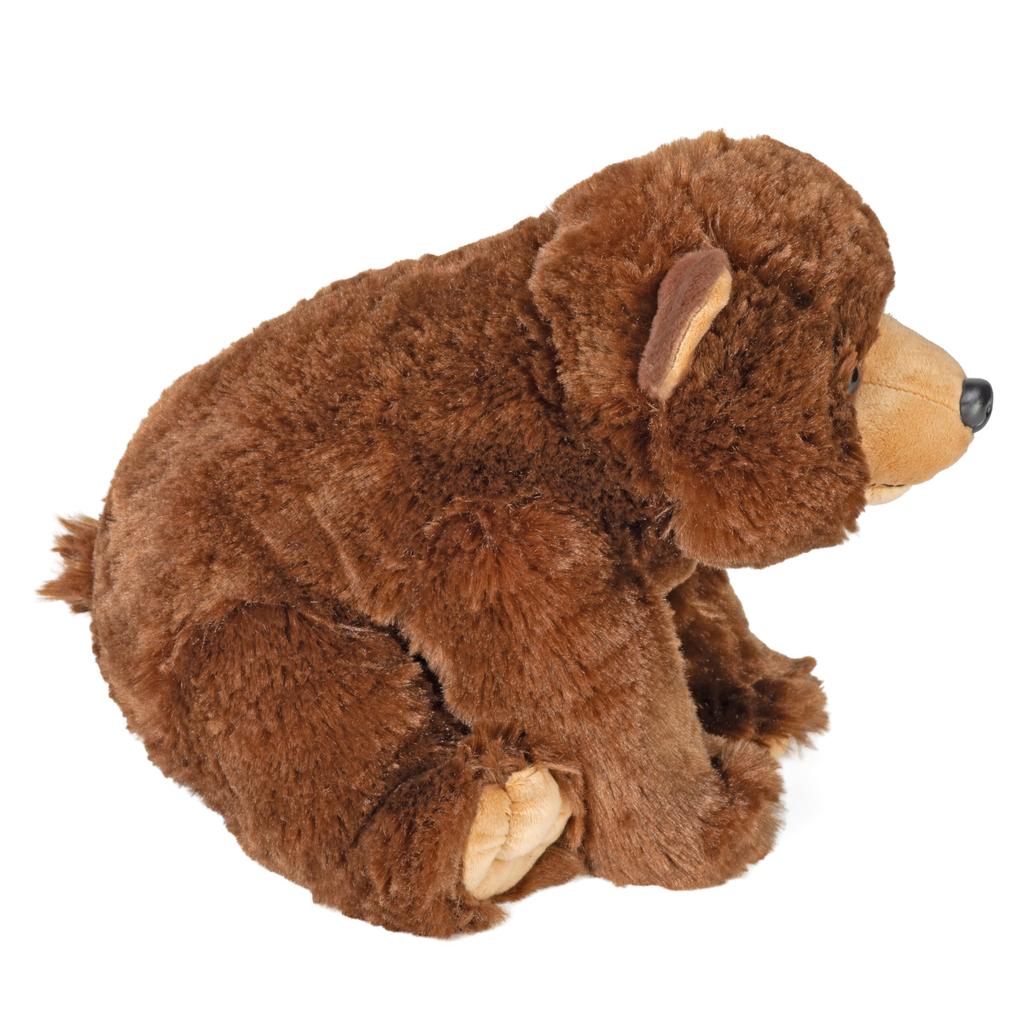 Wild Republic Zoo Series Brown Bear Plush Toy - Wild Animal - W25 x D28 x H23cm - Soft Material - 10924