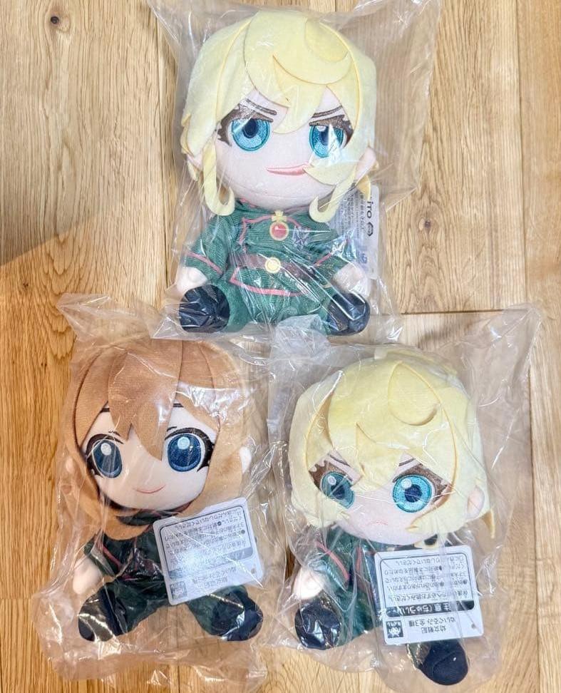 Saga Tanya Evil Plush Doll Set 3 Visha Taito Limited