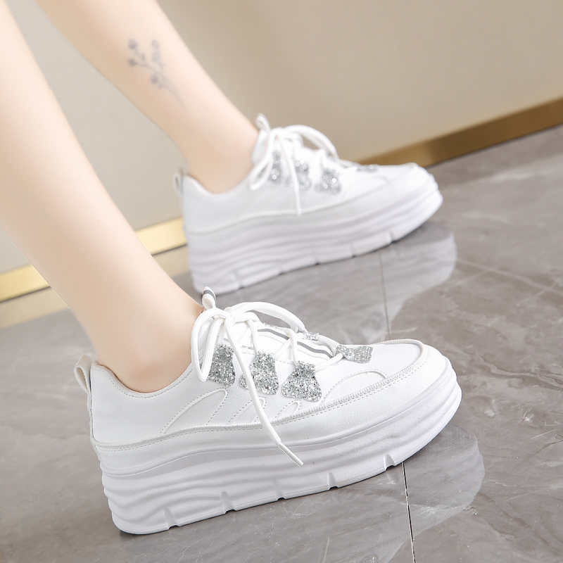 Fashion Demi-season 39 Cream Boots Women Chunky Moccasin Shoes Women Shoes Woman White Sneakers Sport Special Luxe Athlete Health