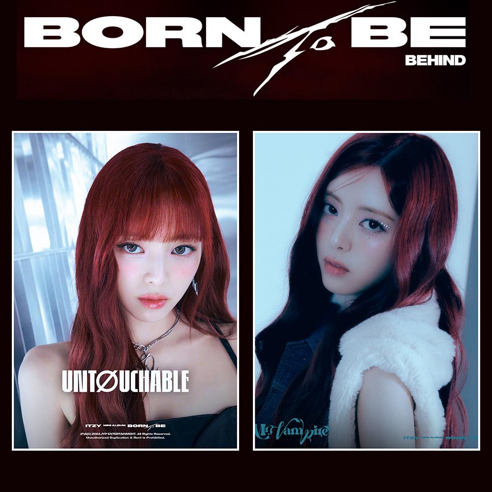 ITZY BORN TO BE Mr. Vampire Photoshoot Poster