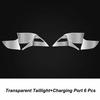 For Tesla Model 3 Y Taillight Foglight Charging Port Car Styling TPU Film Blackened Tint Film Full Set Headlight