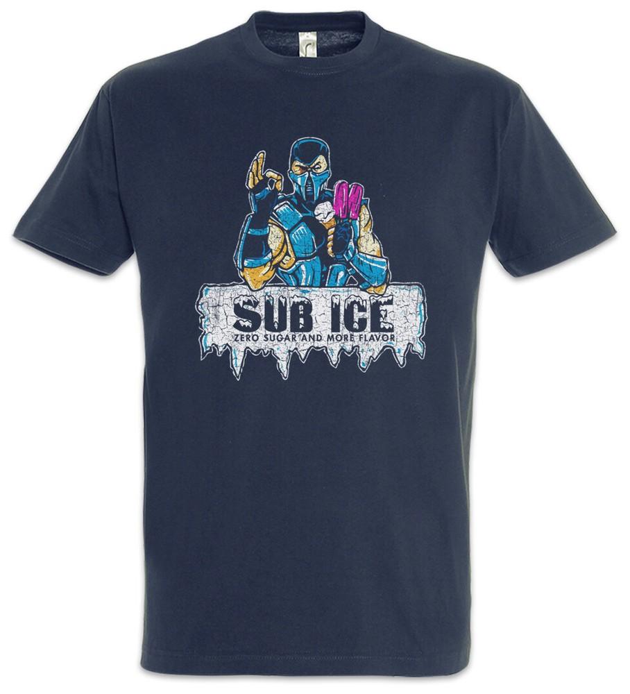 

Sub Ice T-Shirt Mortal Fun Cream Maker Sub-Zero Kombat Gamer Gaming Game M