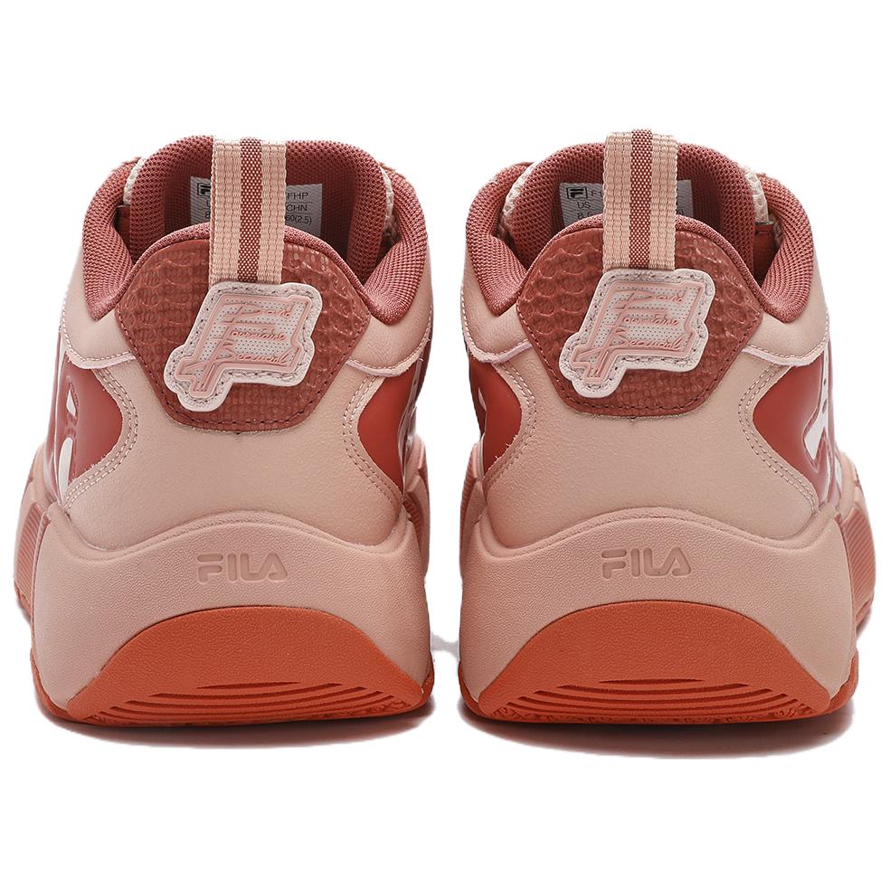 Fila Melt Pioneer Comfortable Versatile Low-Top Sneakers Men Sneakers Meat-Pink Chili-Red F12M413205FHP