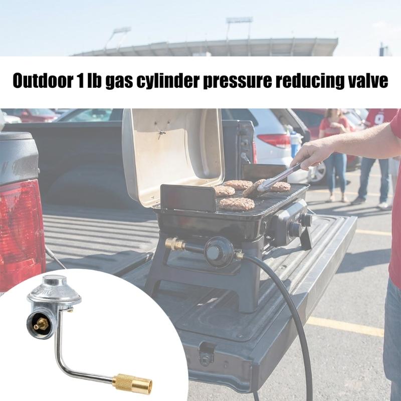 Universal Propanes Regulator Low Pressures Gas Regulator For Outdoor Camp Stove With Stable Pressures Output