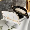 Ceramic Soap Dish Drain Tray Bathroom Soap Holder Dish Storage Plate Tray Drain Soap Holder Bathroom Shower Supplies
