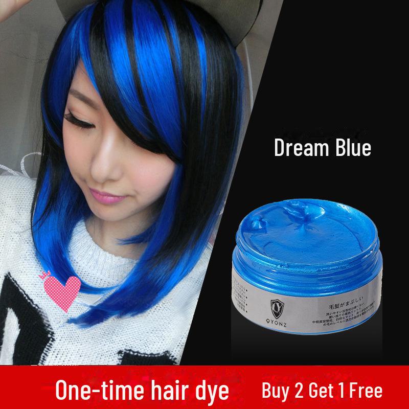 "Granny Grey Hair Wax.": Dočasné barevné stylingové bahno pro muže a ženy"