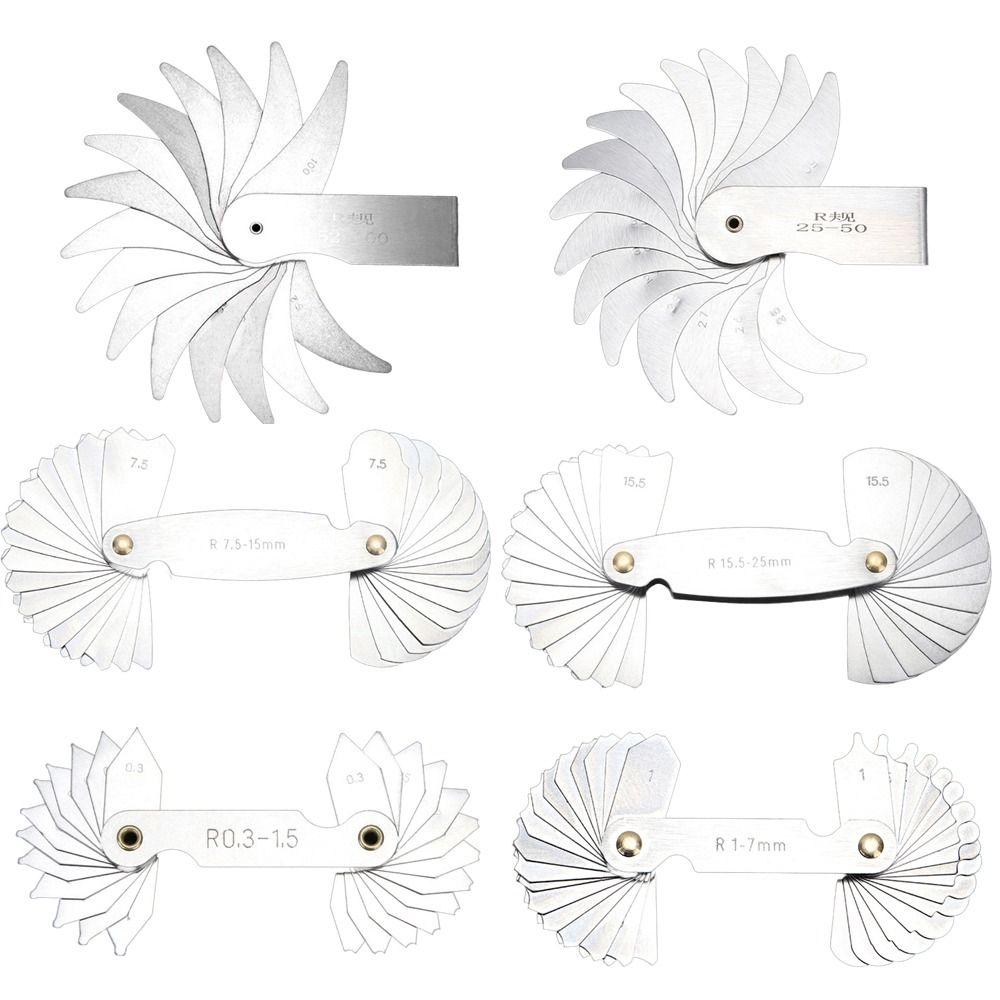 Stainless Steel Sample R Gauge Screw Pitch Center Measurement  Industrial Measurement