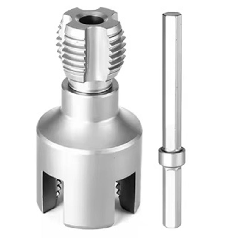 

Aug. DN15 DN20 Pipe Threading Tool Hex Shank Die Internal External Threads Pvc Pipe Threader PPR Water Pipe Opener