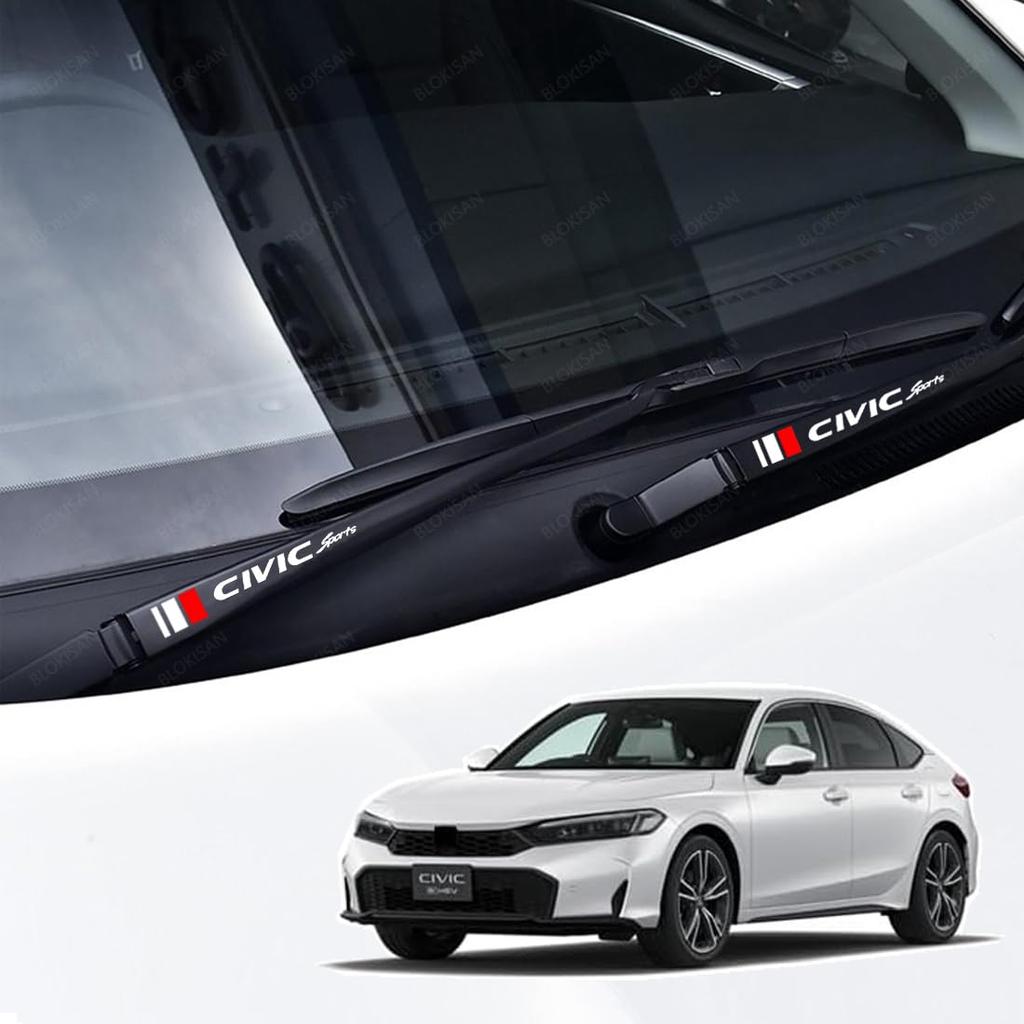 Set of 4 Civic Stickers, 11th Generation, FL1/FL4, 10th Generation, FC1/FK7 Type, All Series,