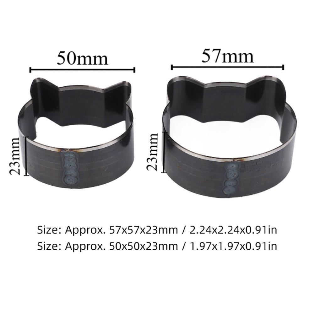 2PCS Alloy Steel Animal Shape Leather Die  for Leather Craft, Belts, Cardboard Crafting