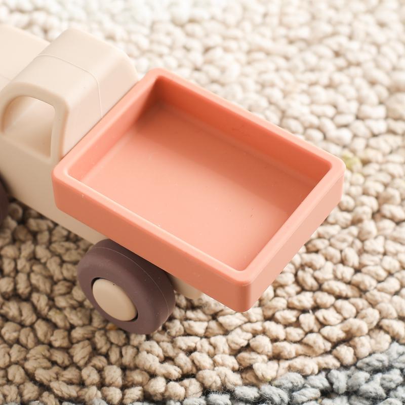 1pc Baby Aircraft Toys Food Grade Silicone Bus Truck Car Montessori Educational Toys Boy Girl Baby 0-12 Months Toy Newborn Gift