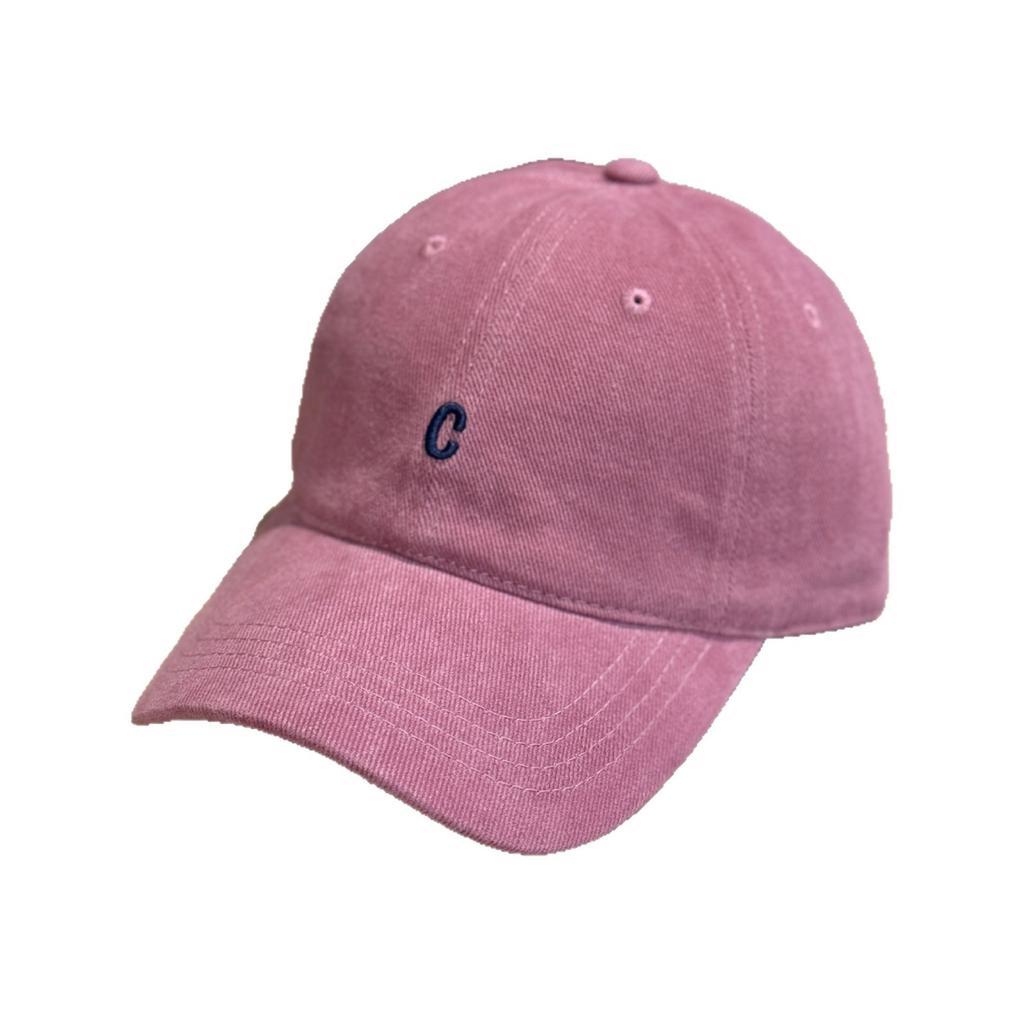 New Style Baseball Cap for Women In Autumn Simple Wide Brim Big Head Circumference Soft Top Peaked Cap Showing Face Small Retro Washed Hat