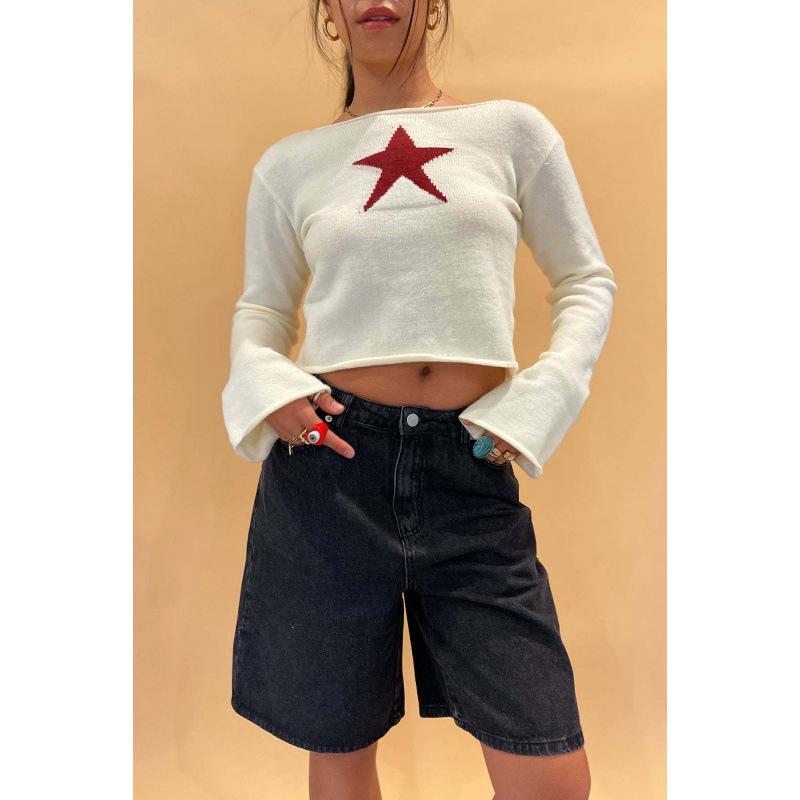 2026 European Trend Women s Casual Straight Denim Shorts S