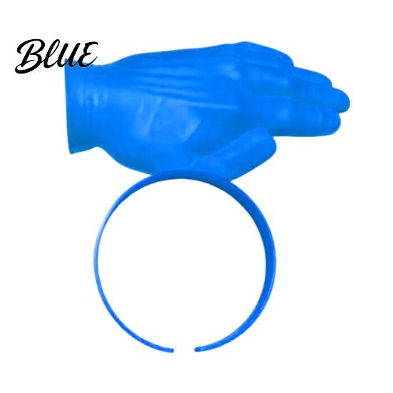 Summer Sun Hat Hand-Shaped Visor 3D Printed Funny Novelty Headwear Outdoor for Activities Unique Face Shield Gardening Hiking Beach Ergonomic