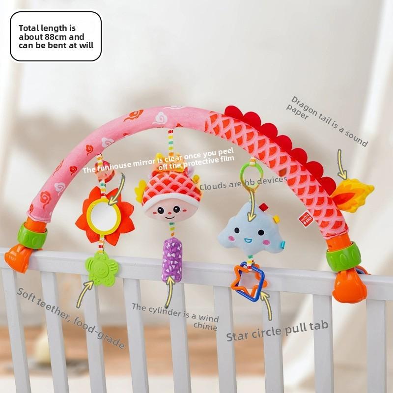 Babybett-Clip Auto-Spielzeug Hängende Glocke Mit Meeresdesign Für Säuglinge und Kleinkinder