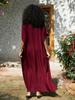 2024 Cotton Embroidered Vacation Plus Size Beach Dress Cover-up