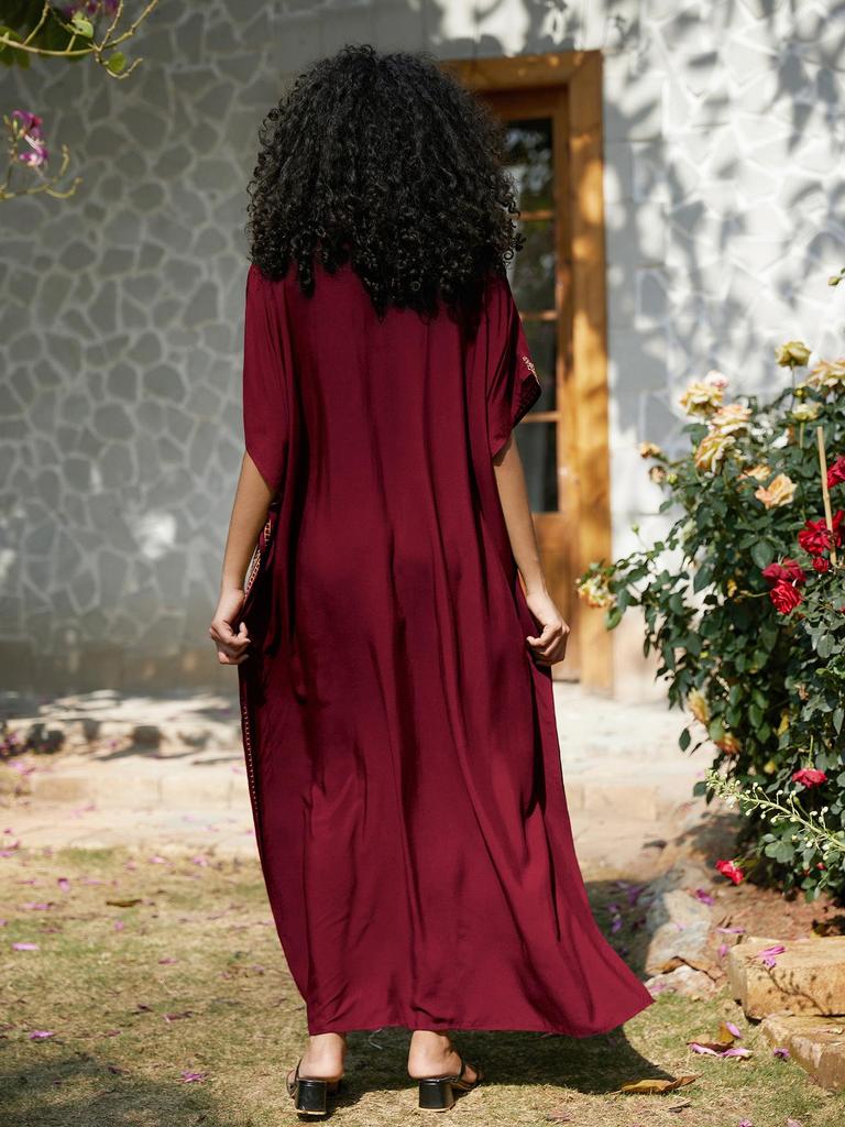 2024 Cotton Embroidered Vacation Plus Size Beach Dress Cover-up