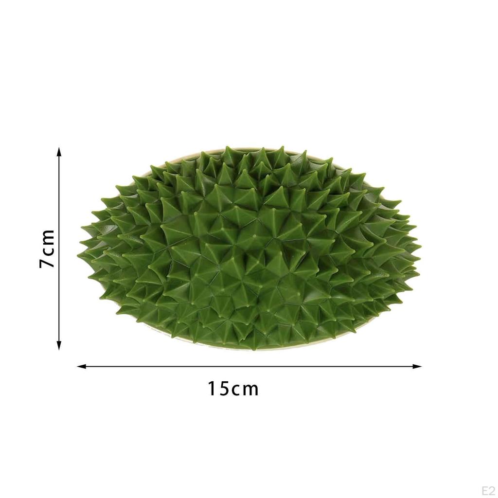Cat Grooming Brush Durian Shape Wall Corner Comfortable Molar Toys Gently Removes Loose Hair