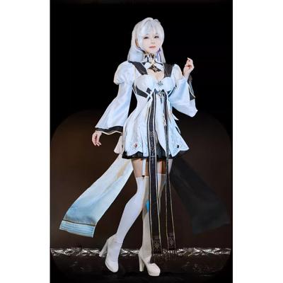 Impact 3 Kallen Cosplay Costume Gra Kallen Kaslana Virgin Dress Kobiecy kostium na Halloween