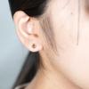 CORANZO Drop Stud 10k Yellow Perfect as a Gift Women's Earrings, Small, Gold,