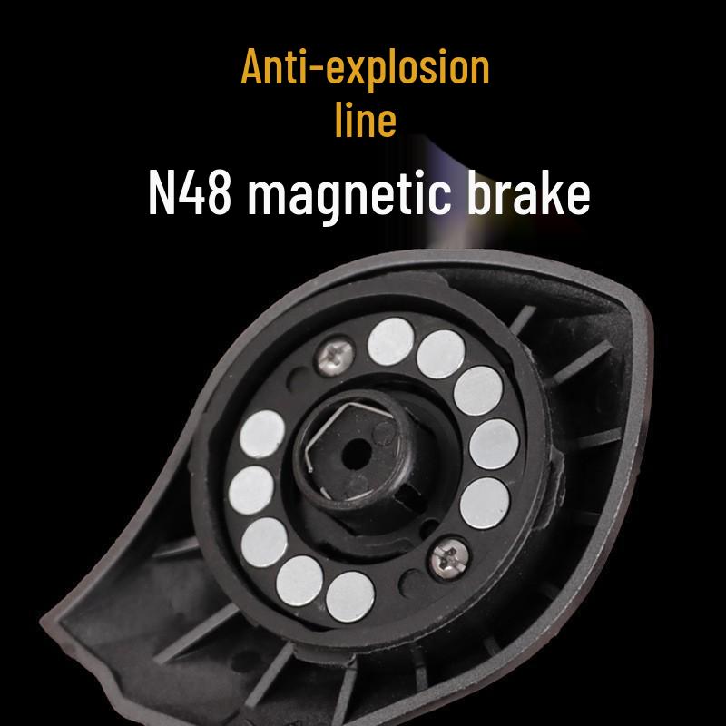 Univerzální Explozivzdorný Dlouhý Náhozový Baitcastingový Naviják