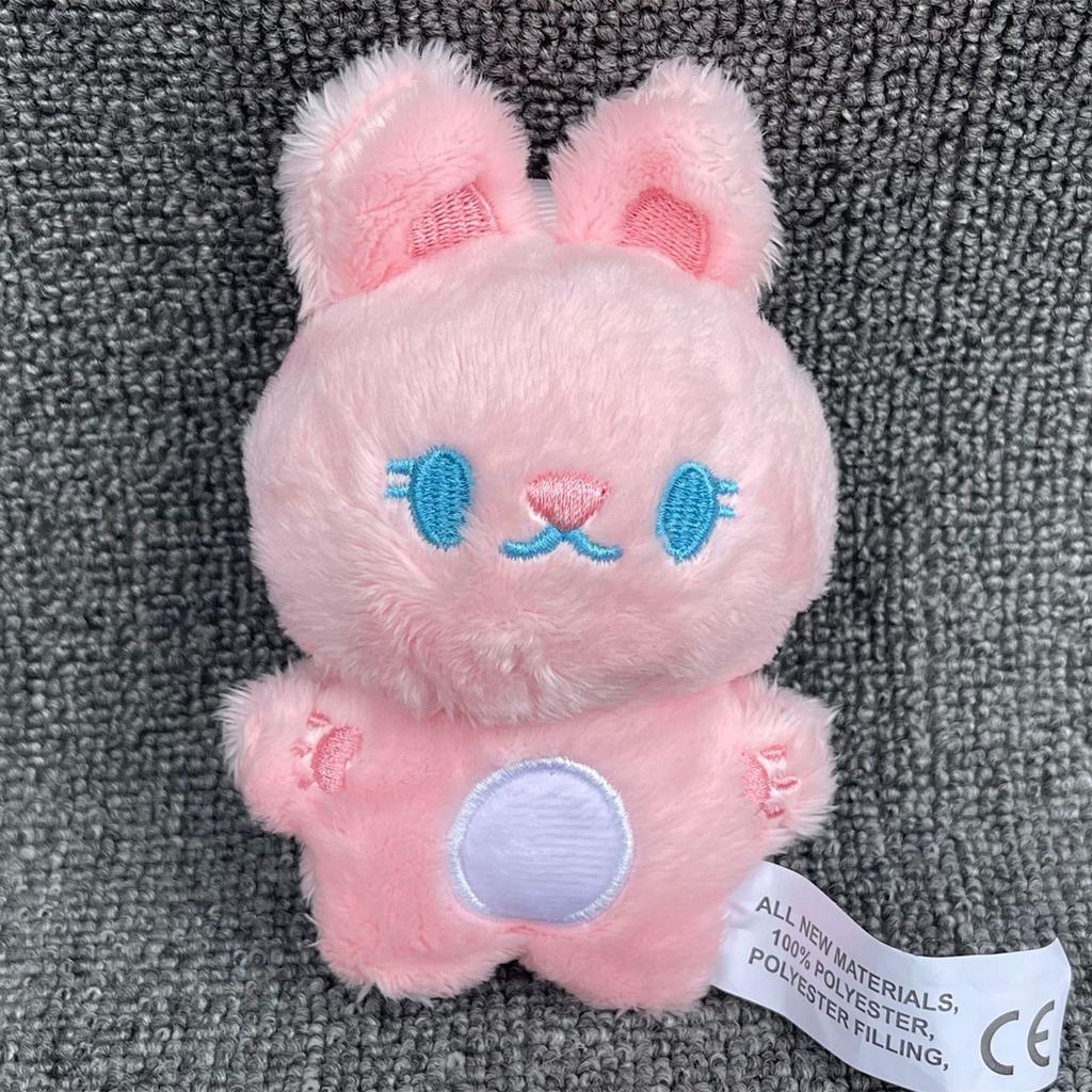 Cute Plush Keychain Key Pendant Cute Stuffed Animal Pillow Doll Soft Cartoon Room Decoration Toys Perfect Birthday Party Gift for Girls Boys Children