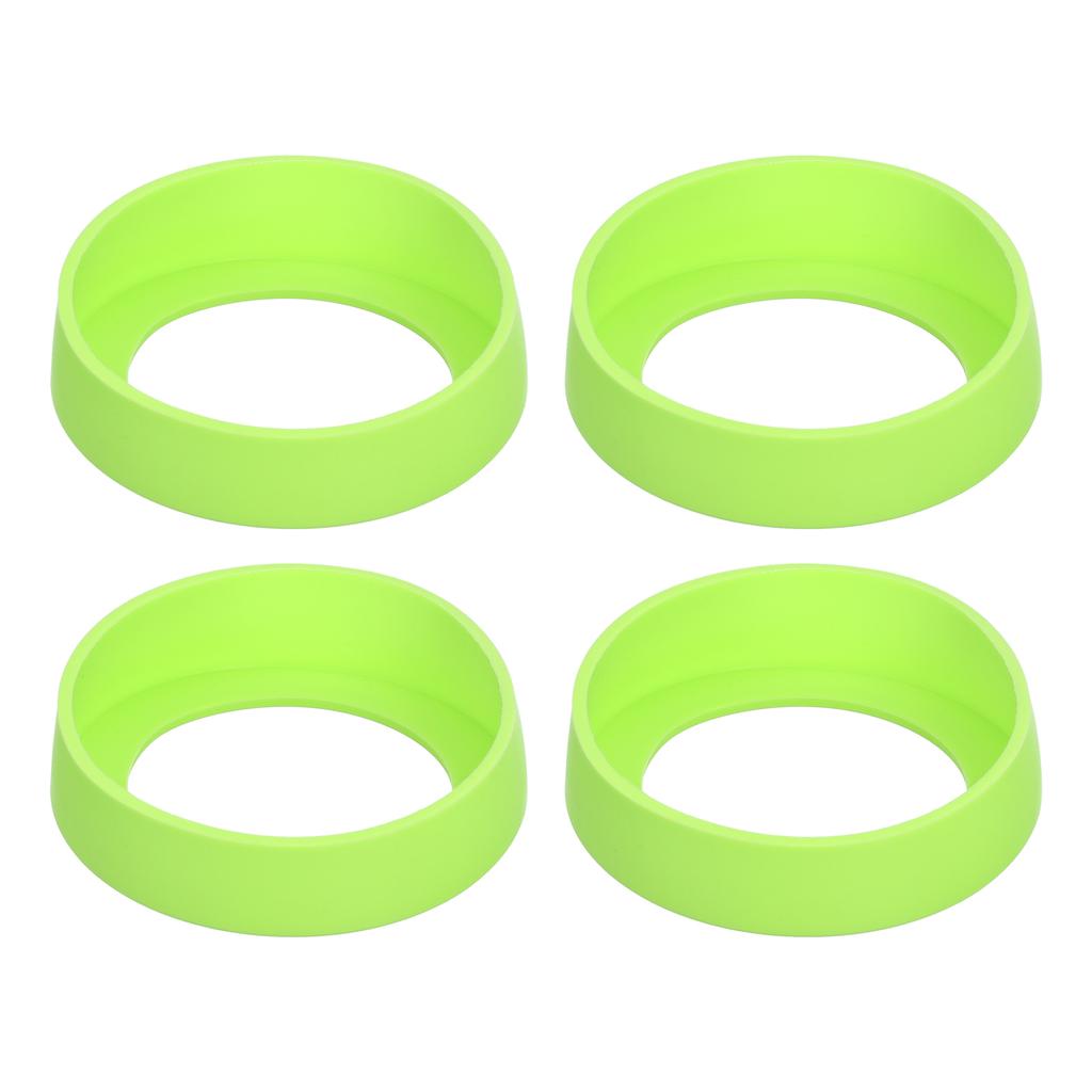 65mm Cup Holder Thermos Cup Base Protective Case Covers Pad Accessories Silicone Cup Bottom Protective Cover Multicolor 4Pcs