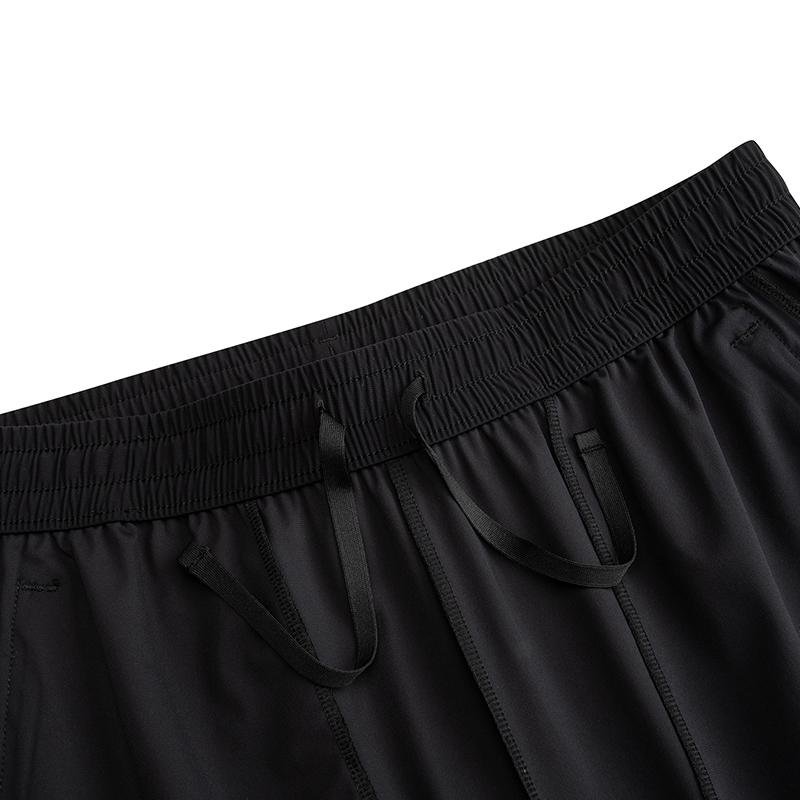 Anta Training Long Pants Summer Knitted Sports Pants Men Bottoms Basic-Black 952627304-3
