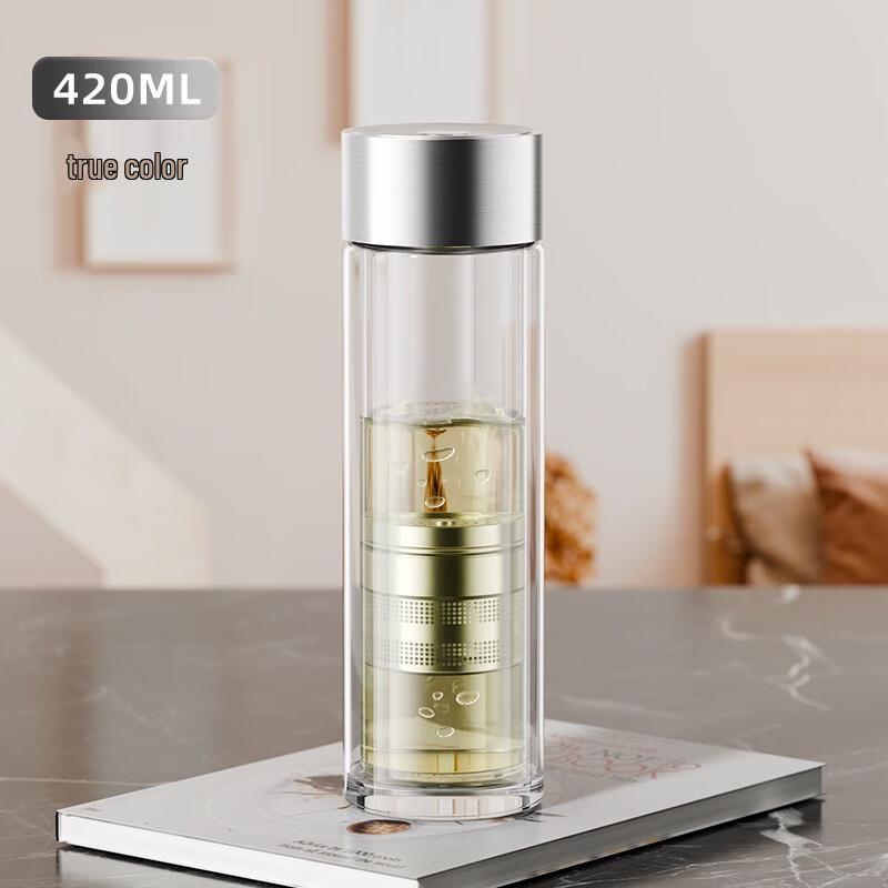 Mingxia Double-Layer Tea Infuser Glass Cup
