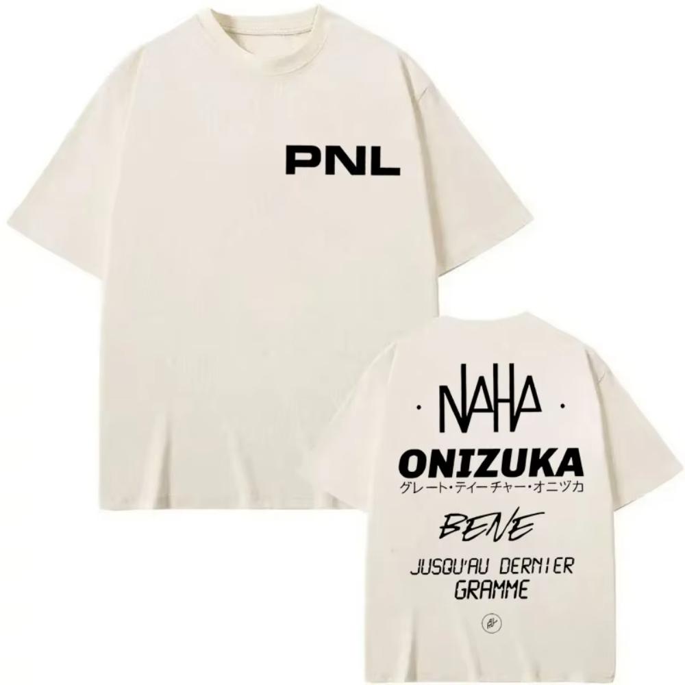 French Rap PNL Dans La Légende Album Merch T Shirt Men's Women Hip Hop Fashion Short Sleeve T-shirt High Quality Cotton T-shirts