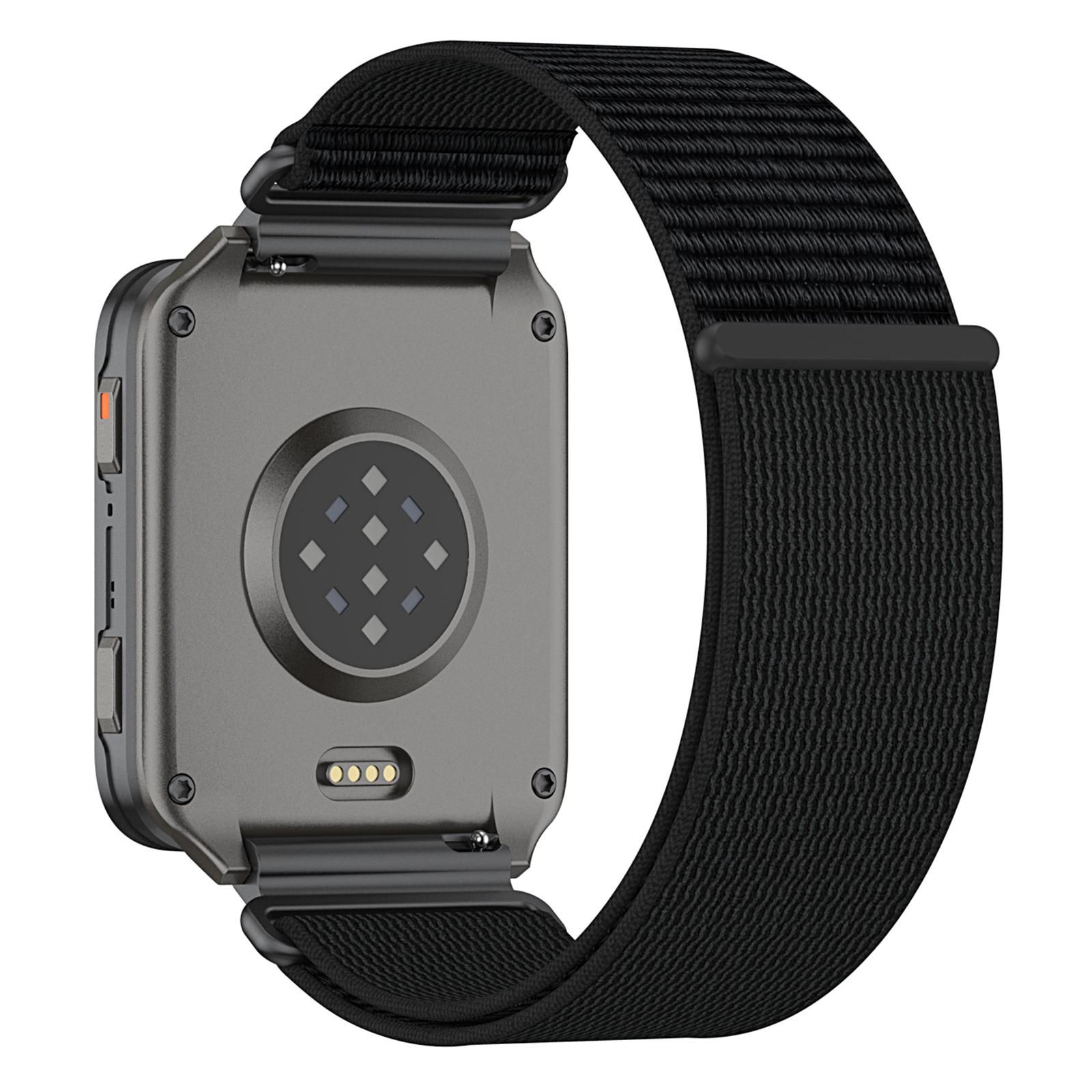 Для Garmin Venu X1 Нейлоновый ремешок-петля с металлическим коннектором Быстросъемный Дышащий ремешок для часов
