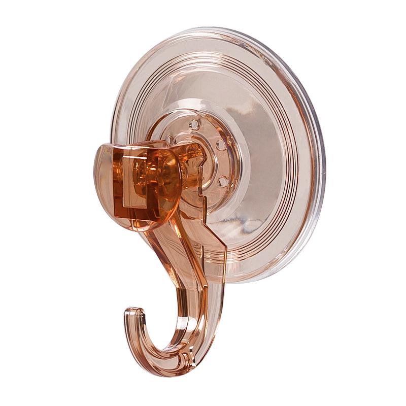 

Vacuum Adhesive Suction Cup Hook - No-Drill, Traceless Strong Hold for Bathroom & Kitchen Walls