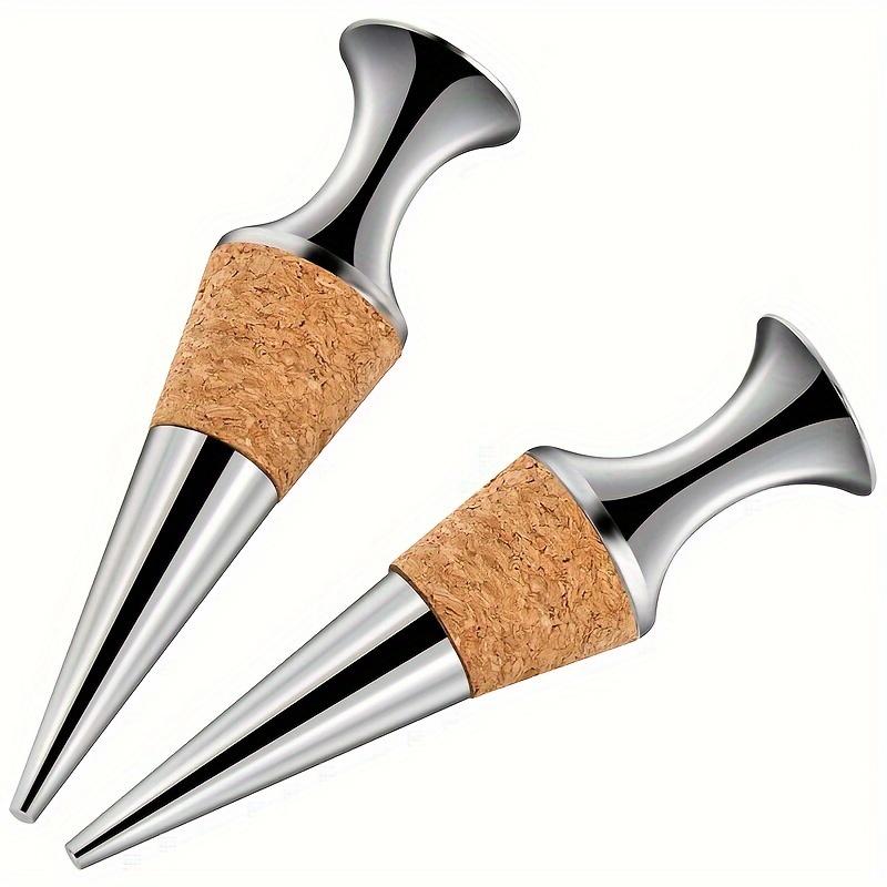 1Pc red wine cork wine bottle cork fresh-keeping plug sealing plug flat head non-leaking wine set