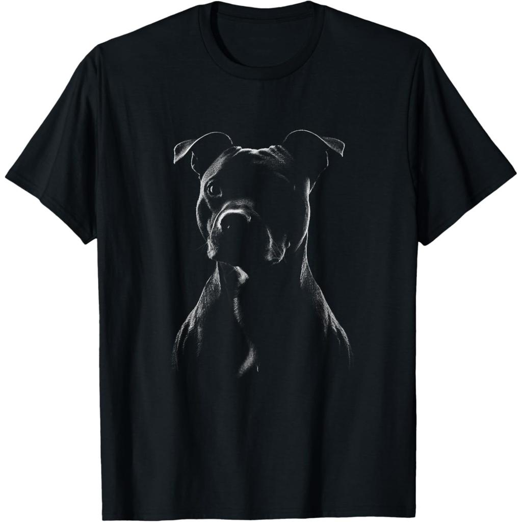 Anatomy of A Staffy Staffordshire Bull Terrier Dog T Shirts Men Women Cotton Humor Streetwear Short Sleeve Unisex Loose Clothing