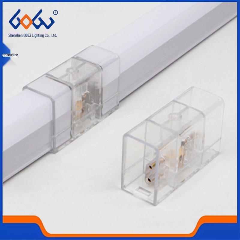 LED Honeycomb Lamp Kit: Splicing Accessories with Three Tubes, Corner Connectors, and Transparent All-Plastic Workstation Lamp