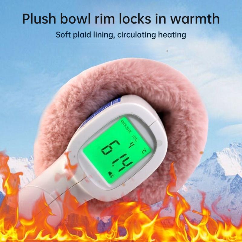 USB Rechargeable Heating Gloves Electric Thermal Winter Warm Gloves Power Bank Heating Hand Warmer Motorcycle Bike Riding
