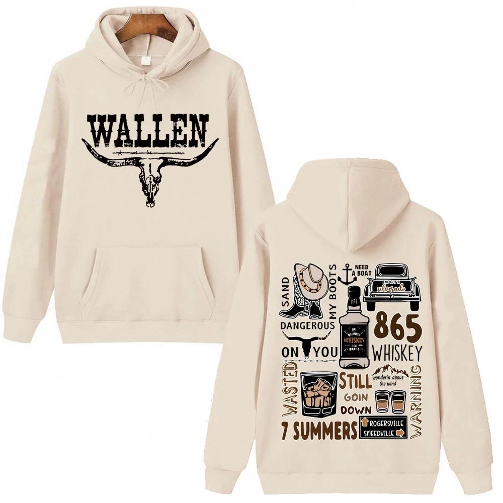 Morgan Wallen Western Country Music Hoodie Man Woman Harajuku Pullover Tops Sweatshirt 3XL