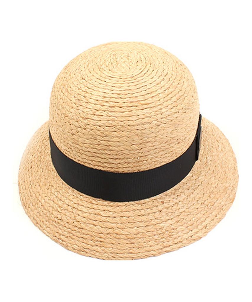 Yunibeosyeolkemiseuteuli Summer Raffia Cloche Ha Bk Summer Fedora