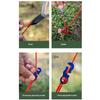 8 Stück 3mm Outdoor Zelt Abspannseile Camping Planenschnur 13ft Zelt Befestigungsseil Leine für Camping Wandern Planenunterstand Outdoor-Aktivität