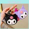 Adorable Sanrio Soft Rubber Keychain Wallets Ideal For Gifting And Collecting