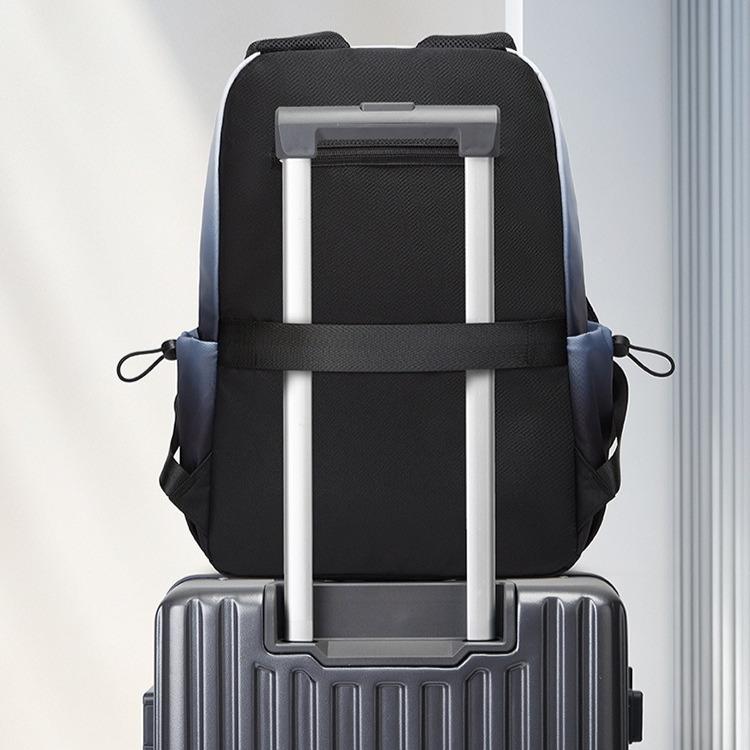 New Gradient Color Backpack for Men, Laptop Backpack, High School and College Students
