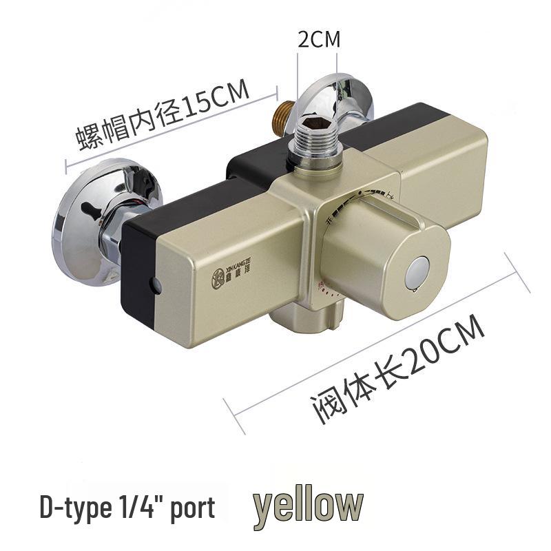 All-Copper Concealed Thermostatic Shower Mixer Valve for Solar Water Heater