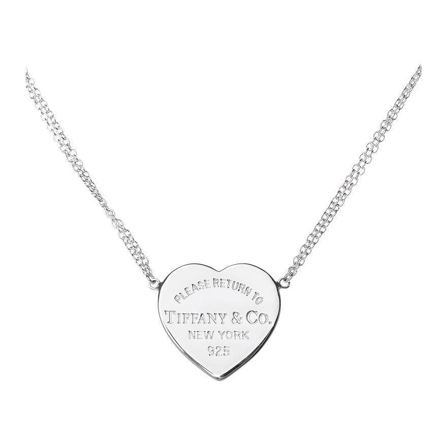 TIFFANY & CO . Return To Tiffany Collection 925 Sterling Silver Necklaces Women's 29633452