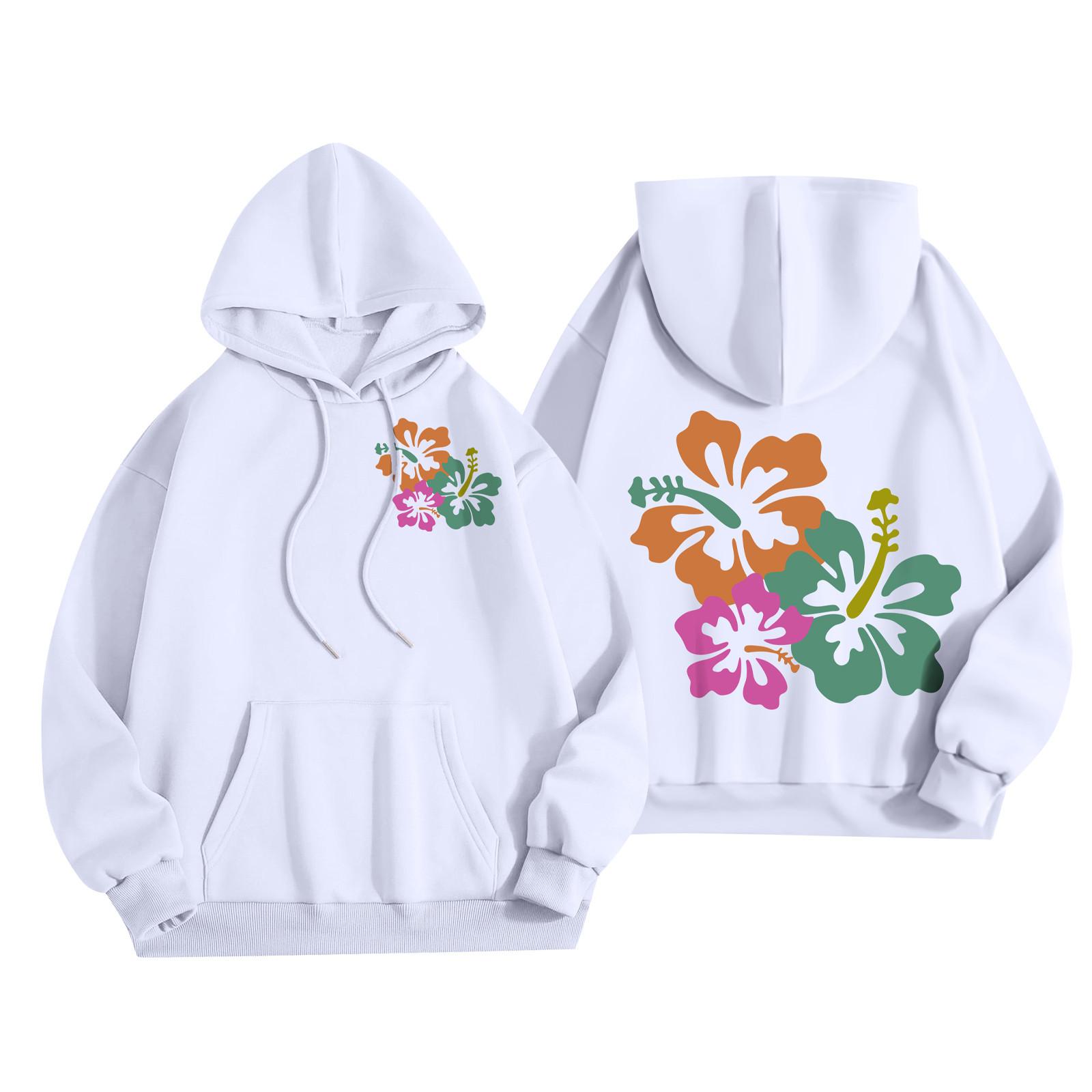 

Жіночий модний легкий жіночий пуловер з довгими рукавами та кишенями, ошатне худі з малюнком S зелений